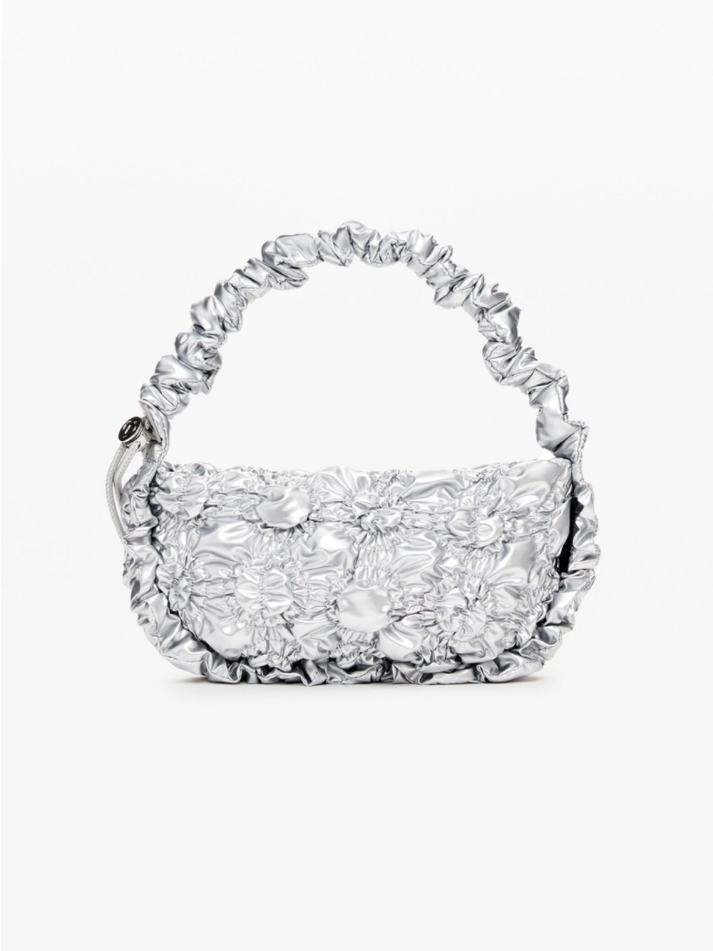 Desigual Metallic Silver Shoulder Bag